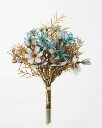 Artificial Flower 20*31cm mix cineraria & bracketplant Bouquet*8 GS-16821039-B1 Bouquet YeahFlower is one of Chinese leading OEM manufacturers and exporters , supplying the silk flowers, wholesale artificial trees