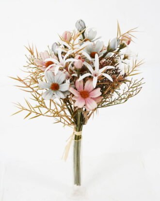 Artificial Flower 20*31cm mix cineraria & bracketplant Bouquet*8 GS-16821039 Bouquet YeahFlower is one of Chinese leading OEM manufacturers and exporters , supplying the silk flowers, wholesale artificial trees