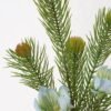 Artificial Flower pine needle with flowers GVC-22-2842_6 Artificial Flower 14*66cm pine needle with flowers GVC-22-2842 Single Flowers YeahFlower is one of Chinese leading OEM manufacturers and exporters , supplying the silk flowers, wholesale artificial trees