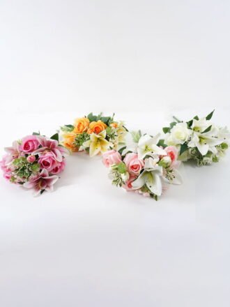 Artificial Flower 26*42CM Rose Bush*8 GS-00520003DP-P1 Flowers Bush 3,000+ sqm showroom with thousands of artificial flowers, plants & trees ready for global sourcing.