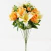 Artificial Flower rose lily x14 GS-00521002DP-O1 Flowers Bush YeahFlower is one of Chinese leading OEM manufacturers and exporters , supplying the silk flowers, wholesale artificial trees