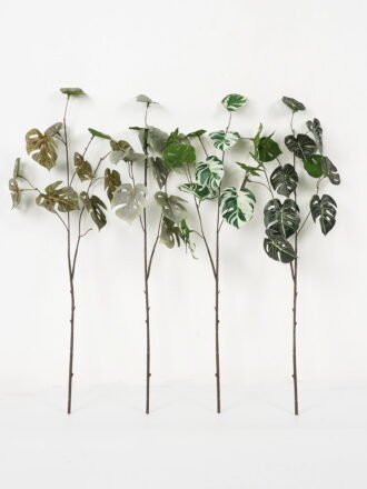 Artificial Plant 28*66cm Monstera spray*2 GVC-22-2845-K1 Leaves&Sprays&Foliages 3,000+ sqm showroom with thousands of artificial flowers, plants & trees ready for global sourcing.