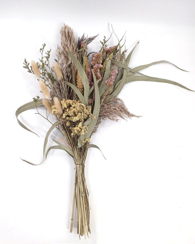 Dried Flowers 30*58cm Dried flower arrangement  bouquet(95g/bouquet,H:58cm) GS-56622002 Bouquet 3,000+ sqm showroom with thousands of artificial flowers, plants & trees ready for global sourcing.