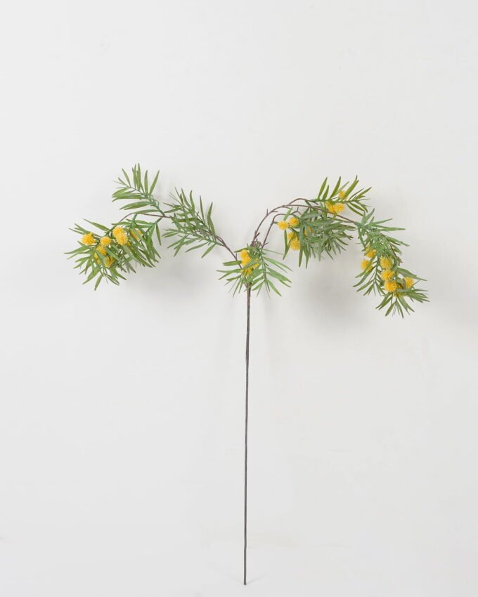 Artificial Flower 35*35*95cm Acacia rachii  Single stem GS-49622003 Single Flowers YeahFlower is one of Chinese leading OEM manufacturers and exporters , supplying the silk flowers, wholesale artificial trees