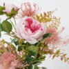 Artificial Flower 30*22*34cm Austin rose arrangement in Wooden Paper pot GS-03322052-P1 Potted Flowers&Plants YeahFlower is one of Chinese leading OEM manufacturers and exporters , supplying the silk flowers, wholesale artificial trees