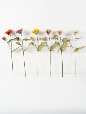 Artificial Flower 30*30*76cm Autumn poppy leaves single stem GS-35122016 Single Flowers 3,000+ sqm showroom with thousands of artificial flowers, plants & trees ready for global sourcing.