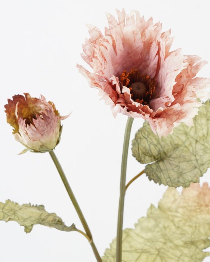 Artificial Flower 25*25*75cm Autumn poppy*2 single stem GS-35122017 Single Flowers YeahFlower is one of Chinese leading OEM manufacturers and exporters , supplying the silk flowers, wholesale artificial trees