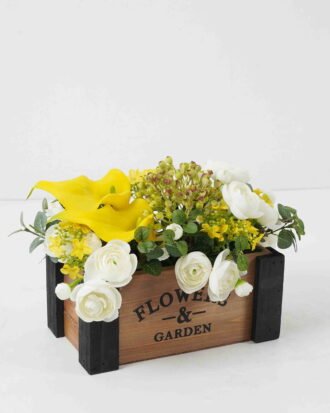 Artificial Flower 26*17*17cm Calla Lily Ranunculus arrangement in Wooden pot GS-03322051 Potted Flowers&Plants YeahFlower is one of Chinese leading OEM manufacturers and exporters , supplying the silk flowers, wholesale artificial trees Artificial Flower 26*17*17cm Calla Lily Ranunculus arrangement in Wooden pot GS-03322051 Potted Flowers&Plants YeahFlower is one of Chinese leading OEM manufacturers and exporters , supplying the silk flowers, wholesale artificial trees