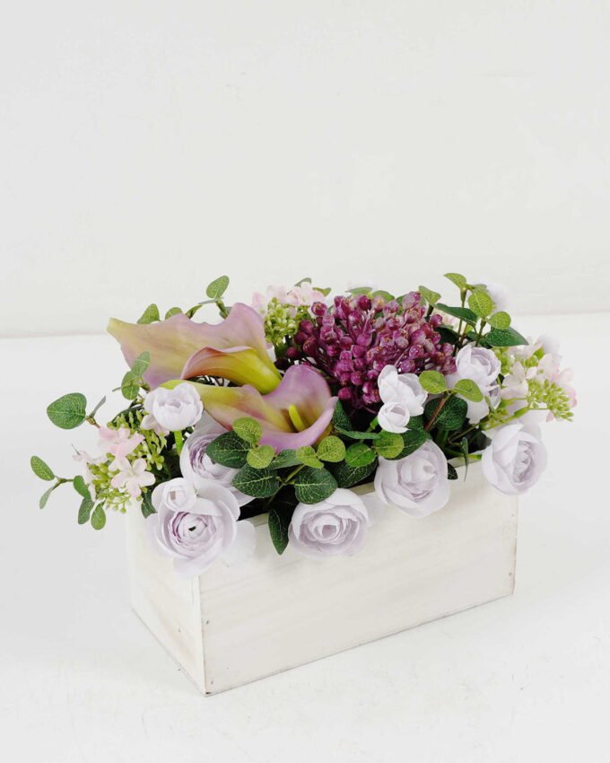 Artificial Flower 26*17*17cm Calla Lily arrangement in Wooden pot GS-03322046-Z1 Potted Flowers&Plants YeahFlower is one of Chinese leading OEM manufacturers and exporters , supplying the silk flowers, wholesale artificial trees