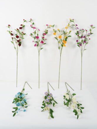 Artificial Flower 20*50cm Dahlia flower*5 GS-26222022-R1 Single Flowers 3,000+ sqm showroom with thousands of artificial flowers, plants & trees ready for global sourcing.