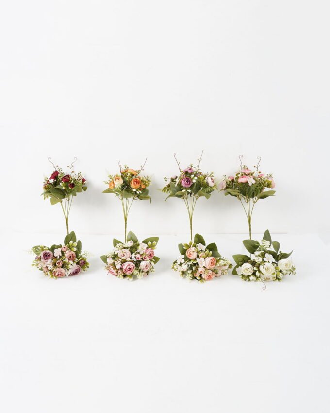 Artificial Flower 20*20*30cm Camellia*5 bush GS-67122005 Flowers Bush YeahFlower is one of Chinese leading OEM manufacturers and exporters , supplying the silk flowers, wholesale artificial trees