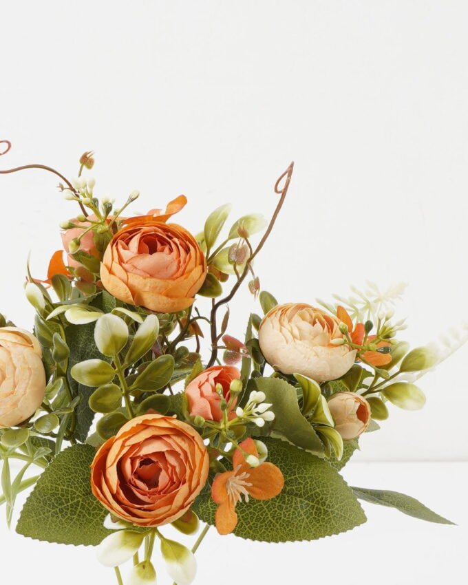 Artificial Flower 20*20*30cm Camellia*5 bush GS-67122005-O1 Flowers Bush YeahFlower is one of Chinese leading OEM manufacturers and exporters , supplying the silk flowers, wholesale artificial trees