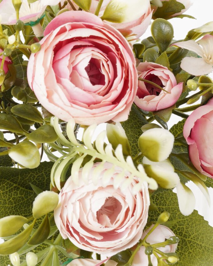 Artificial Flower 20*20*30cm Camellia*5 bush GS-67122005-P2 Flowers Bush YeahFlower is one of Chinese leading OEM manufacturers and exporters , supplying the silk flowers, wholesale artificial trees