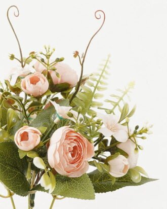 Artificial Flower 20*20*30cm Camellia*5 bush GS-67122005 Flowers Bush YeahFlower is one of Chinese leading OEM manufacturers and exporters , supplying the silk flowers, wholesale artificial trees