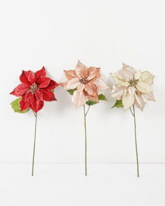 Artificial Flower 27*52cm Christmas flower GS-66622013 Christmas Item YeahFlower is one of Chinese leading OEM manufacturers and exporters , supplying the silk flowers, wholesale artificial trees