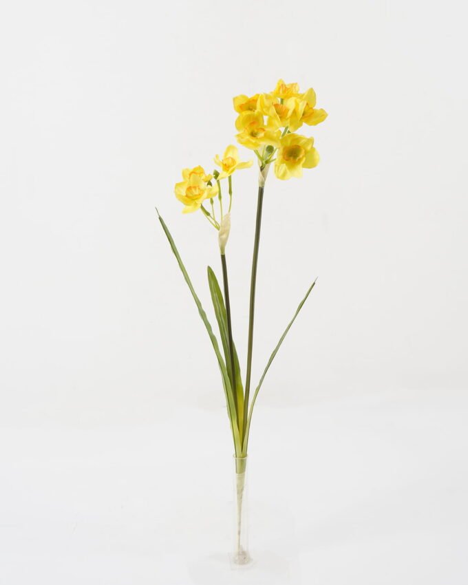 Artificial Flower Daffodil 2 single stem GS-35122002_4 Artificial Flower 18*18*63cm Daffodil *2 single stem GS-35122002 Single Flowers YeahFlower is one of Chinese leading OEM manufacturers and exporters , supplying the silk flowers, wholesale artificial trees