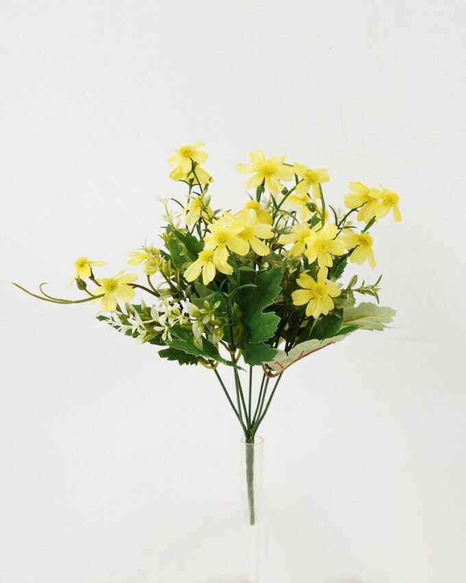 Artificial Flower 25*25*33cm Daisy *7 bush GS-16822030 Flowers Bush 3,000+ sqm showroom with thousands of artificial flowers, plants & trees ready for global sourcing.