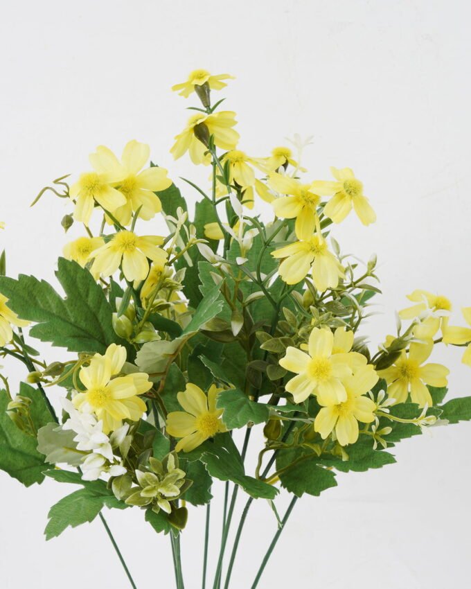 Artificial Flower 30*30*42cm Daisy *9 bush GS-16822031 Flowers Bush 3,000+ sqm showroom with thousands of artificial flowers, plants & trees ready for global sourcing.