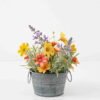 Artificial Flower 18*18*19.5cm Daisy Lavender in Metal pot GS-03322078-O1 Potted Flowers&Plants YeahFlower is one of Chinese leading OEM manufacturers and exporters , supplying the silk flowers, wholesale artificial trees