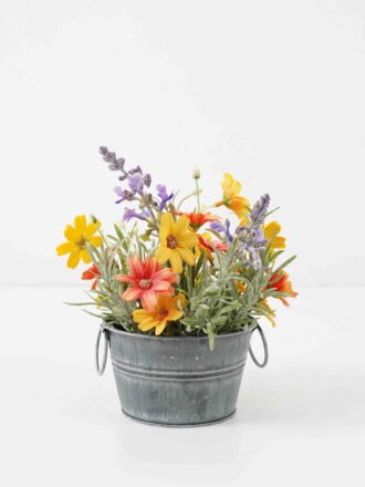 Artificial Flower 33*23*37cm Lavender in Woodeng pot GS-03322059 Potted Flowers&Plants 3,000+ sqm showroom with thousands of artificial flowers, plants & trees ready for global sourcing.
