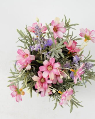 Artificial Flower 18*18*19.5cm Daisy Lavender in Metal pot GS-03322078-P1 Potted Flowers&Plants YeahFlower is one of Chinese leading OEM manufacturers and exporters , supplying the silk flowers, wholesale artificial trees Artificial Flower 18*18*19.5cm Daisy Lavender in Metal pot GS-03322078-P1 Potted Flowers&Plants YeahFlower is one of Chinese leading OEM manufacturers and exporters , supplying the silk flowers, wholesale artificial trees