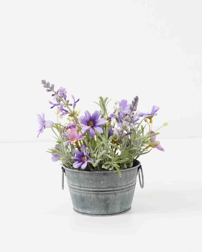 Artificial Flower Daisy Lavender in Metal pot GS-03322078-Z1 Artificial Flower 18*18*19.5cm Daisy Lavender in Metal pot GS-03322078-Z1 Potted Flowers&Plants YeahFlower is one of Chinese leading OEM manufacturers and exporters , supplying the silk flowers, wholesale artificial trees