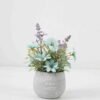 Artificial Flower 16*16*22cm Daisy Lavender in Paper pot GS-03322079-B1 Potted Flowers&Plants YeahFlower is one of Chinese leading OEM manufacturers and exporters , supplying the silk flowers, wholesale artificial trees