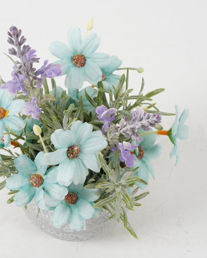 Artificial Flower 16*16*22cm Daisy Lavender in Paper pot GS-03322079-B1 Potted Flowers&Plants YeahFlower is one of Chinese leading OEM manufacturers and exporters , supplying the silk flowers, wholesale artificial trees