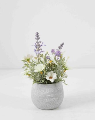 Artificial Flower 16*16*22cm Daisy Lavender in Paper pot GS-03322079-W1 Potted Flowers&Plants YeahFlower is one of Chinese leading OEM manufacturers and exporters , supplying the silk flowers, wholesale artificial trees Artificial Flower 16*16*22cm Daisy Lavender in Paper pot GS-03322079-W1 Potted Flowers&Plants YeahFlower is one of Chinese leading OEM manufacturers and exporters , supplying the silk flowers, wholesale artificial trees