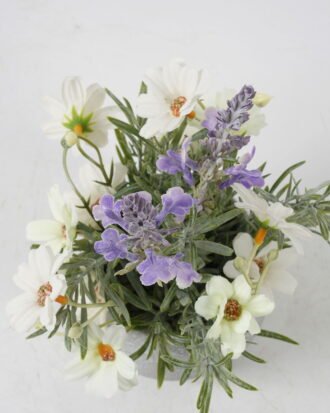 Artificial Flower 16*16*22cm Daisy Lavender in Paper pot GS-03322079-W1 Potted Flowers&Plants YeahFlower is one of Chinese leading OEM manufacturers and exporters , supplying the silk flowers, wholesale artificial trees Artificial Flower 16*16*22cm Daisy Lavender in Paper pot GS-03322079-W1 Potted Flowers&Plants YeahFlower is one of Chinese leading OEM manufacturers and exporters , supplying the silk flowers, wholesale artificial trees