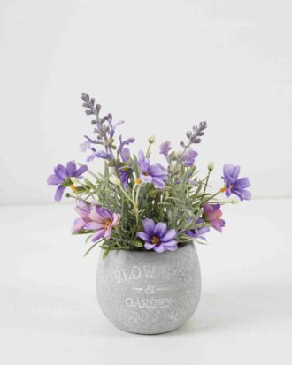 Artificial Flower 16*16*22cm Daisy Lavender in Paper pot GS-03322079-Z1 Potted Flowers&Plants YeahFlower is one of Chinese leading OEM manufacturers and exporters , supplying the silk flowers, wholesale artificial trees Artificial Flower 16*16*22cm Daisy Lavender in Paper pot GS-03322079-Z1 Potted Flowers&Plants YeahFlower is one of Chinese leading OEM manufacturers and exporters , supplying the silk flowers, wholesale artificial trees