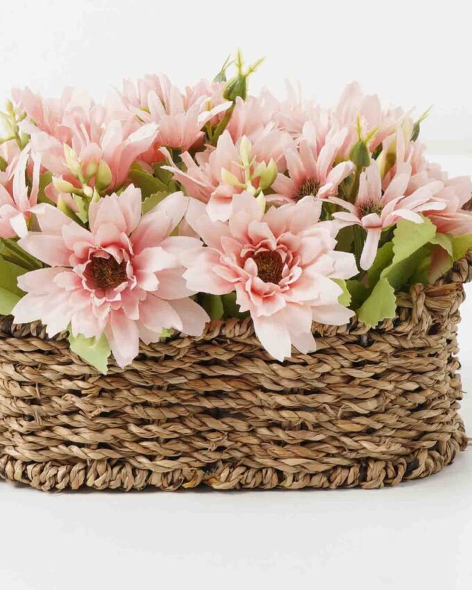 Artificial Flower Daisy in Basket GS-03322085-P1_6 Artificial Flower 23*15*15.5cm Daisy in Basket GS-03322085-P1 Potted Flowers&Plants YeahFlower is one of Chinese leading OEM manufacturers and exporters , supplying the silk flowers, wholesale artificial trees