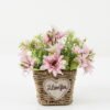Artificial Flower 20*20*22cm Daisy in Basket GS-03322098-Z1 Potted Flowers&Plants YeahFlower is one of Chinese leading OEM manufacturers and exporters , supplying the silk flowers, wholesale artificial trees