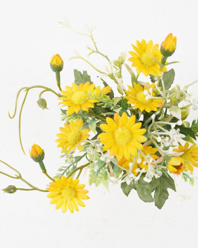 Artificial Flower 22*22*17cm Daisy in glass pot GS-16822016-Y1 Potted Flowers&Plants YeahFlower is one of Chinese leading OEM manufacturers and exporters , supplying the silk flowers, wholesale artificial trees