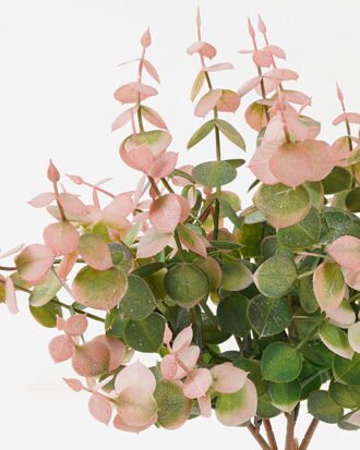 Artificial Flower 23*23*37cm Eucalyptus*5 bundle GS-49622010 Bouquet YeahFlower is one of Chinese leading OEM manufacturers and exporters , supplying the silk flowers, wholesale artificial trees