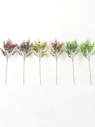 Artificial Flower 20*20*51cm  Eucalyptus*5 single stem GS-49622004-G1 Single Flowers 3,000+ sqm showroom with thousands of artificial flowers, plants & trees ready for global sourcing.