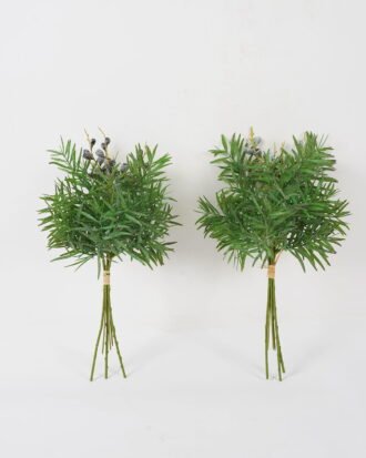 Artificial Flower 25*25*46cm Eucalyptus fruit*3 bundle GS-49622011 Bouquet YeahFlower is one of Chinese leading OEM manufacturers and exporters , supplying the silk flowers, wholesale artificial trees