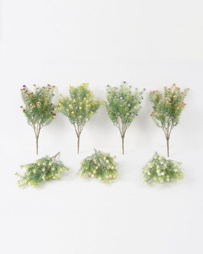 Artificial Flower 28*28*40cm Gypsophila with grass *6 bush GS-26222008 Flowers Bush YeahFlower is one of Chinese leading OEM manufacturers and exporters , supplying the silk flowers, wholesale artificial trees