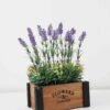 Artificial Flower Lavender Eucalyptus in Wooden pot GS-03322035 Artificial Flower 27*20*39cm Lavender Eucalyptus in Wooden pot GS-03322035 Potted Flowers&Plants YeahFlower is one of Chinese leading OEM manufacturers and exporters , supplying the silk flowers, wholesale artificial trees
