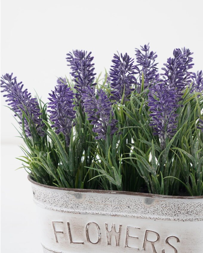 Artificial Flower Lavender im Metal pot GS-03322074_5 Artificial Flower 25*17*21cm Lavender im Metal pot GS-03322074 Potted Flowers&Plants YeahFlower is one of Chinese leading OEM manufacturers and exporters , supplying the silk flowers, wholesale artificial trees
