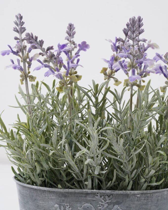 Artificial Flower 28*16*28cm Lavender in Metal pot GS-03322055 Potted Flowers&Plants YeahFlower is one of Chinese leading OEM manufacturers and exporters , supplying the silk flowers, wholesale artificial trees