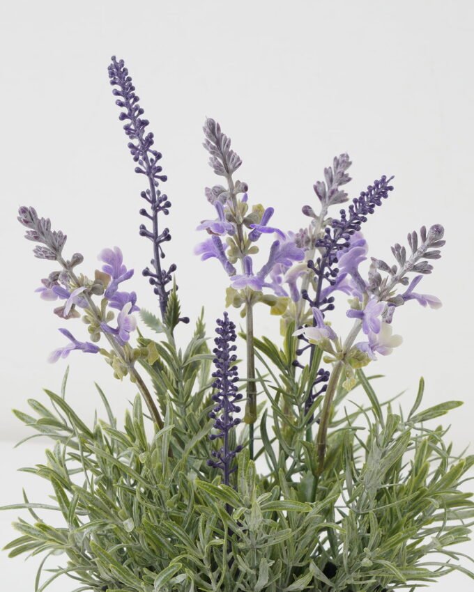 Artificial Flower 16*16*27cm Lavender in Metal pot GS-03322060 Potted Flowers&Plants 3,000+ sqm showroom with thousands of artificial flowers, plants & trees ready for global sourcing.