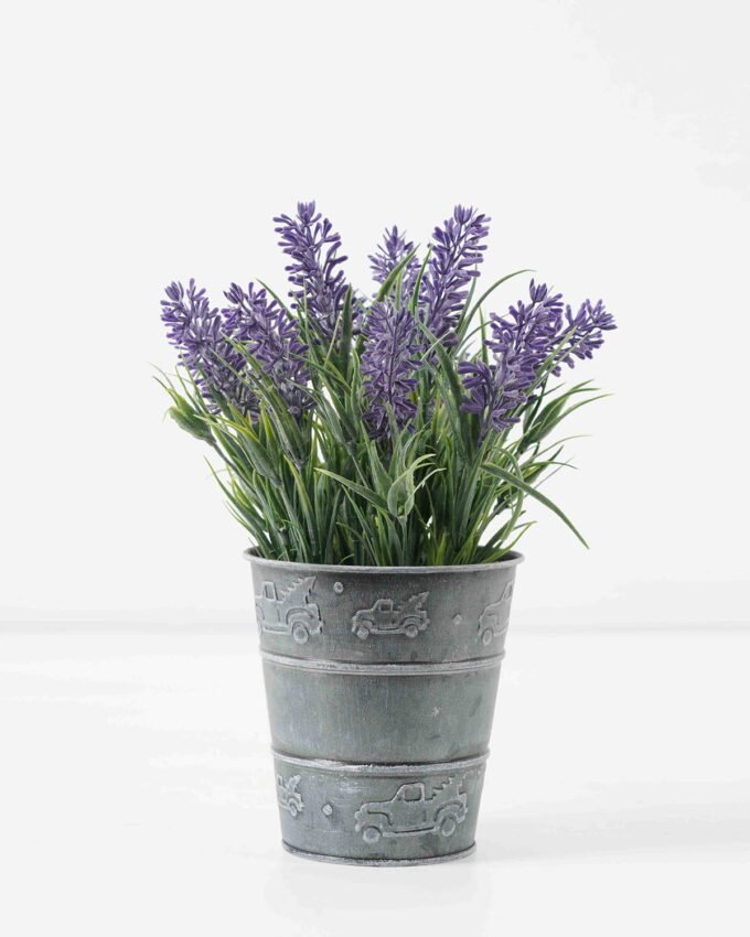 Artificial Flower 15*15*23cm Lavender in Metal pot GS-03322063 Potted Flowers&Plants YeahFlower is one of Chinese leading OEM manufacturers and exporters , supplying the silk flowers, wholesale artificial trees