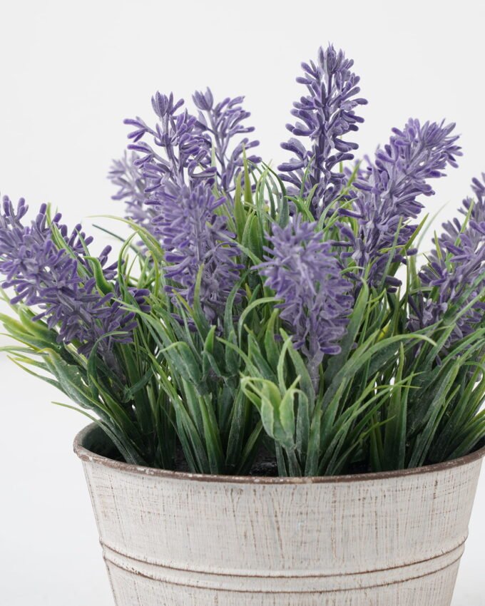 Artificial Flower 16*16*18cm Lavender in Metal pot GS-03322070 Potted Flowers&Plants YeahFlower is one of Chinese leading OEM manufacturers and exporters , supplying the silk flowers, wholesale artificial trees