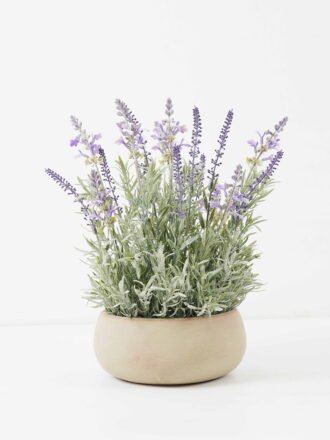 Artificial Flower 32*32*44cm Lavender in Metal pot GS-03322066 Potted Flowers&Plants 3,000+ sqm showroom with thousands of artificial flowers, plants & trees ready for global sourcing.