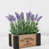 Artificial Flower 27*13*26cm Lavender in Wooden pot GS-03322038 Potted Flowers&Plants YeahFlower is one of Chinese leading OEM manufacturers and exporters , supplying the silk flowers, wholesale artificial trees