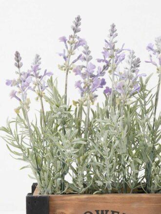 Artificial Flower 16*16*27cm Lavender in Metal pot GS-03322060 Potted Flowers&Plants 3,000+ sqm showroom with thousands of artificial flowers, plants & trees ready for global sourcing.