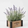 Artificial Flower 33*23*37cm Lavender in Woodeng pot GS-03322059 Potted Flowers&Plants YeahFlower is one of Chinese leading OEM manufacturers and exporters , supplying the silk flowers, wholesale artificial trees