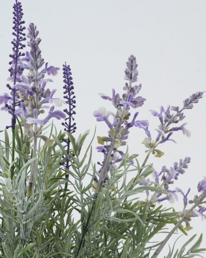 Artificial Flower 33*23*37cm Lavender in Woodeng pot GS-03322059 Potted Flowers&Plants YeahFlower is one of Chinese leading OEM manufacturers and exporters , supplying the silk flowers, wholesale artificial trees