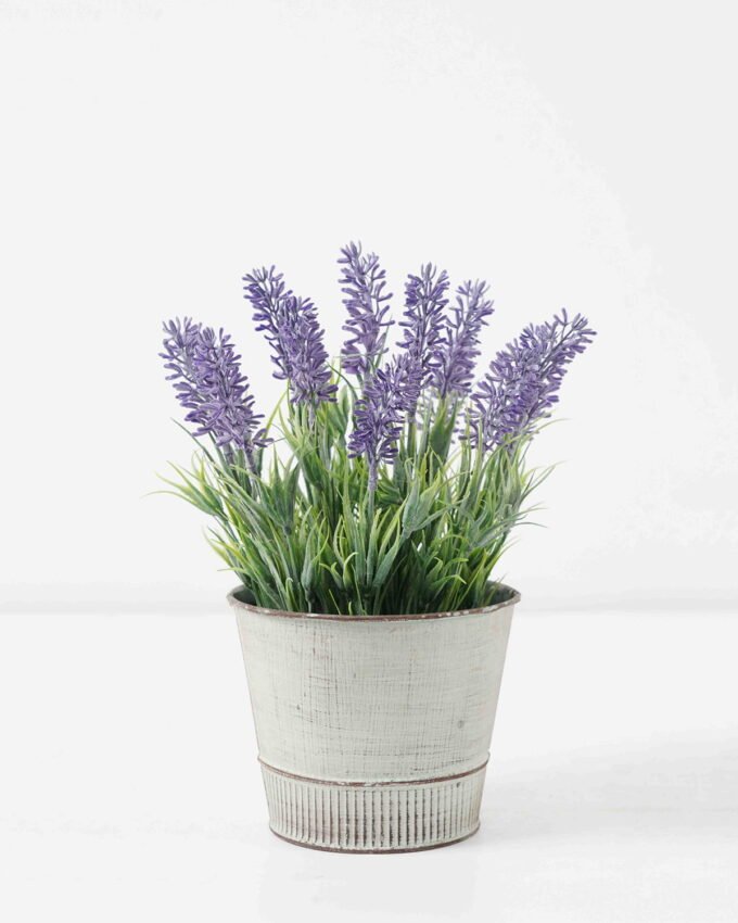 Artificial Flower 18*18*24.5cm Lavnder in Metal Pot GS-03322071 Potted Flowers&Plants YeahFlower is one of Chinese leading OEM manufacturers and exporters , supplying the silk flowers, wholesale artificial trees